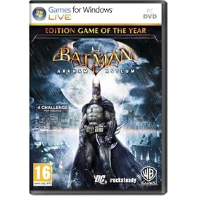 Batman Arkham Asylum - �dition jeu de l'ann�e