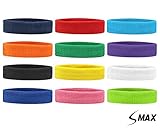 SMax Sportline Head Band,Terry Cloth Headband,Gym Workout Yoga Exercise & Fitness PURPLE