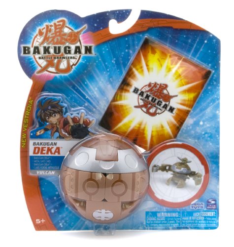 Bakugan Deka New Vestroia Series - Vulcan (Subterra - Brown)