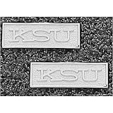 LogoArt Kansas State Wildcats Sterling Silver Team Font 3/16 Post Earrings
