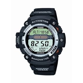 Casio - SGW-300H-1AVER - Montre Homme - Quartz Digitale - Bracelet en R�sine Noir