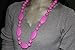 Silicone Teething Necklace For Mom- BPA Free and FDA Approved - Organic Natural Baby Teether Necklace & Chew Necklace / Toy - Anti Flammatory, Drooling & Teething Pain Reduce Properties.