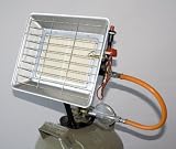 Gasheizstrahler Gasheizer 4,2 kw mit Piezo und Zündsicherung