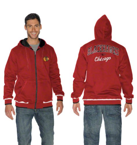 Chicago Blackhawks 1st Pick Full-Zip Hooded Sweatshirt