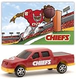 Kansas City Chiefs 2007 Upper Deck Collectibles NFL Ford F-150 Pickup Truck with Sticker