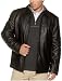 Columbia Sportswear Men's Leather Hipster with Open Bottom, Black