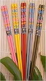 5 Pairs Flower Chopsticks