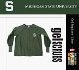Michigan State Spartans Scrub Style Nursing Jacket from GelScrubs - B000BJHBCA