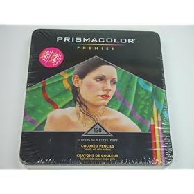 PrismaColor Thick Lead Art Pencils, Assorted Colors, 120/Set SAN03602