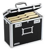 Vaultz File Tote Letter Black (VZ01187)