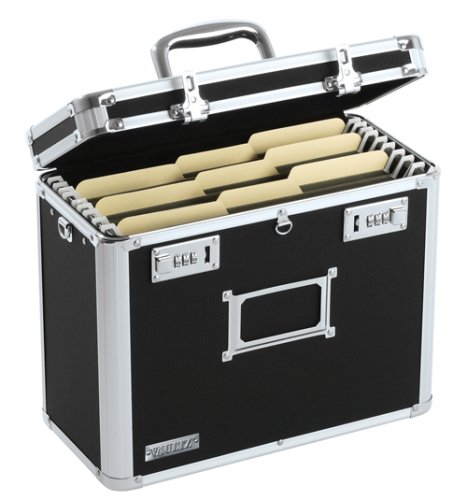 Vaultz File Tote Letter Black (VZ01187)