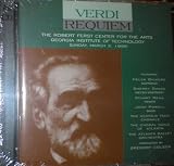 Verdi Requiem The Robert Ferst Center for the Arts