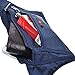 Tfwadmx Slim Water Resistance Sporty Travel Waist Bag for Carrying iPhone 5 4S 3GS Cellphone