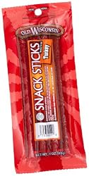 Old Wisconsin Turkey Sticks, 3.0-Ounce Packages (Pack of 14)