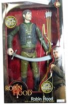 Super Poseable Robin Hood Figure w/ Sword, Bow, Arrows, Quiver