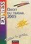 Droit du travail 2005