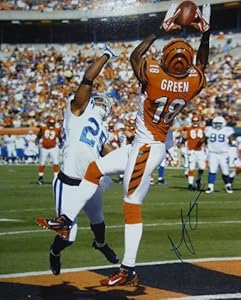 AJ Green Autographed Cincinnati Bengals 16x20 Photo