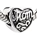 Pugster Jewelry Heart Mom Beads Fits Pandora Beads title=