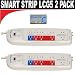 "Smart Strip LCG5 Energy Saving Power Strip with Autoswitching Technology and Modem/Coaxial Surge Protection "" 2 PACK "" Use 1 For Your Computer System & Use 1 For Your Entertainment System - ""Great Deal & Great Gift For All Occasions"" + FREE SHIPPING"