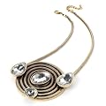 PETAL DOLLS Rope and Crystal Necklace