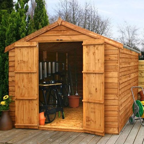 12 X 8 Overlap Osb Apex Windowless Shed, Garden Shed, Storage, Wooden Store From Buttercup Farm