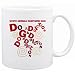 New  White German Shepherd Dog Dog Addiction  Mug Dog