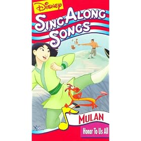 Disney Sing Along Songs - Mulan: Honor To Us All [VHS]