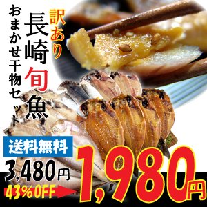 【訳あり】 不ぞろい干物 一夜干し