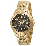 Seiko Mens SKA404 Kinetic Gold-Tone Watch by Seiko