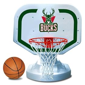 Poolmaster Milwaukee Bucks NBA Poolside Basketball Game