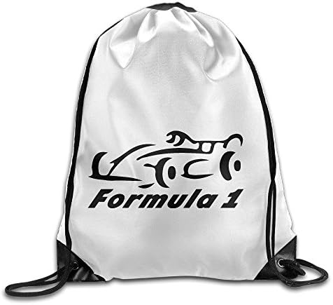 Formula One Extreme Sports Racing Drawstring Backpack Sport Bag