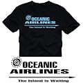 OCEANIC AIRLINES LOST T-SHIRT SCHWARZ/BLAU