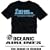 OCEANIC AIRLINES LOST T-SHIRT SCHWARZ/BLAU