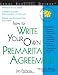 Book How to Write Your Own Premarital Agreement: With Forms (Legal Survival Guides)