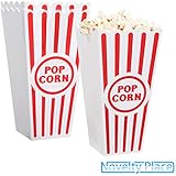 Plastic Popcorn Containers - Set of 4