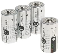 Energizer E2 X93RP-4 C Batteries (4-Pack)