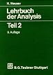HEUSER, LEHRBUCH DERANALYSIS 2