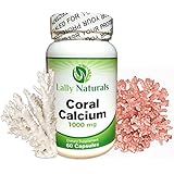 Coral Calcium Plus Vitamin D3 ★ 1000 mg ★ (60 capsules) Providing naturally-occurring Ionic forms of Calcium, Magnesium and all Trace Minerals.