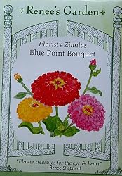 Florists Zinnias Blue Point Bouquet Seeds