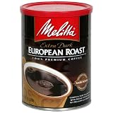 Melitta European Roast Ground Coffee, 10.5-Ounce Cans (Pack of 4)