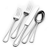 Cuisinart by Wallace Hailey 20-Piece Stainless-Steel Flatware Set, Service for 4