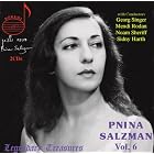 Pnina Salzman, Vol. 6 by Yona Ettlinger, Johann Sebastian Bach, Manuel de Falla, Franz Liszt, and Wolfgang Amadeus Mozart