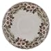 Churchill China Thanksgiving Turkey Multi Colors Tea Saucers, Set of 4