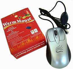 ValueRays&reg; Warm Mouse, Heated Mouse, Warm Computer Mouse, Heated Computer Mouse, Ergonomic Warm Mouse, Optical Heated Mouse, USB Hand Warmer Mouse, Ergonomic Mouse, Assistive Technology, USB Optical Mouse, Computer Mouse, Infrared Heat - FREE SHIPPING + $2 Handling!