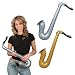 Inflatable Gold and Silver Saxophones (1 dz)