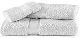 White Bath Towels by Cotton Craft 100% Pure Cotton Luxury Towels