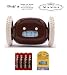 Clocky The Mobile Alarm Clock on Wheels (Brown Color) It will get you flying out of B...