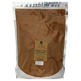 Big Tree Farms Coconut Palm Sugar with Ginger Root, 2.2-Pound Pouch