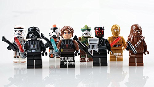NEW STAR WARS Clone Wars Troopers Darth Vader C-3PO Minifigures Blocks Toys