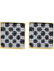 0.93CTW DIAMOND MICRO PAVE EARRING